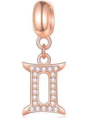 Gemini (5.21 – 6.20) Zodiac Sign Charms fits European Charm Bracelet